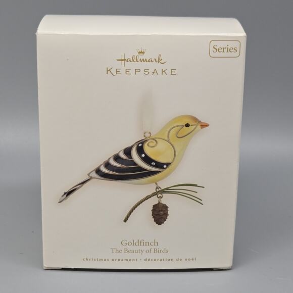 Hallmark Other - HALLMARK Keepsake Ornament Beauty of Birds *GOLDFINCH* 2008 #4 Edition